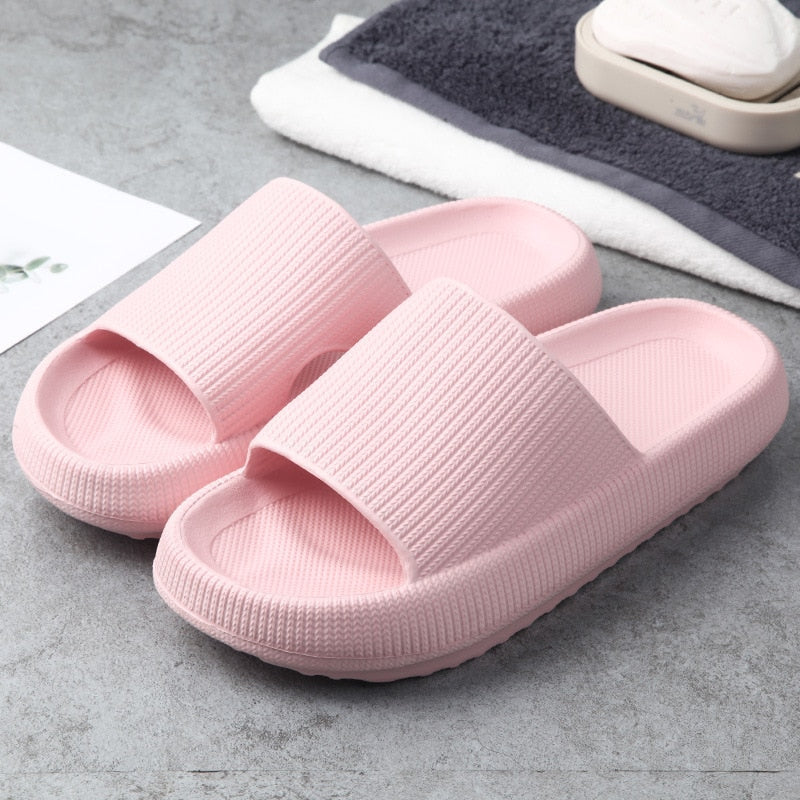 Flexy® | Sandália Nuvem Ortopédica Relaxante Cor Rosa